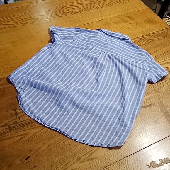 BANANA REPUBLIC Womens XS Top Shirt Preowned  Used Short Sleeve Extra Small - Picture 4 of 8